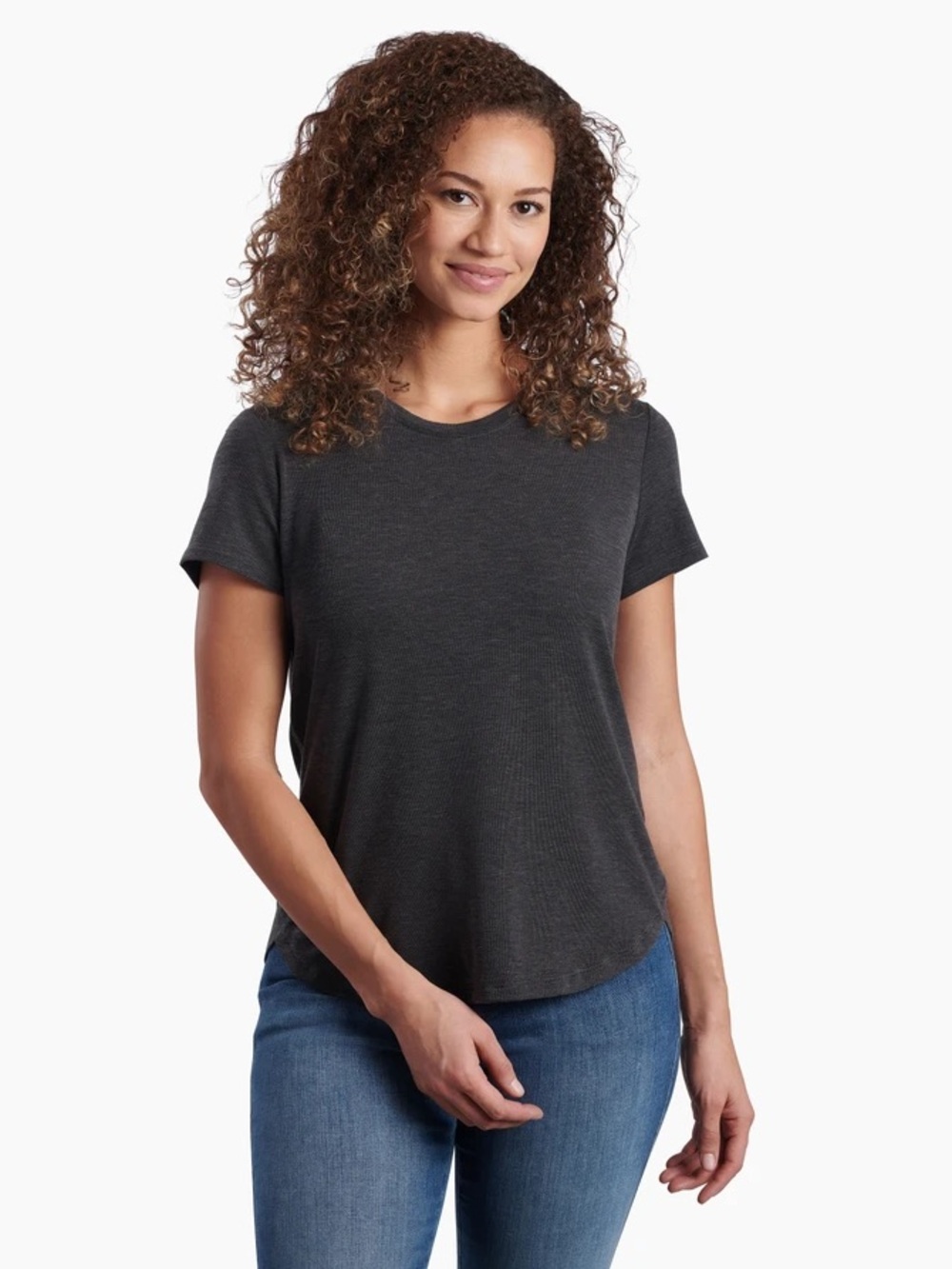 Kuhl Konstance Women's Short Sleeve Tee Black Small Athletic Top